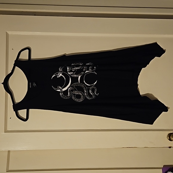 Social Collision Moon Snake Shark Bite Girls Tank Top size 1 - Picture 5 of 5